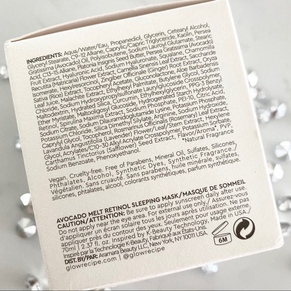 Glow Recipe Avocado Melt Retinol Sleeping Mask - Picture 3 of 3